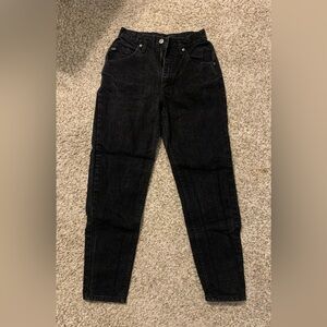 Black Lee Rider Jeans